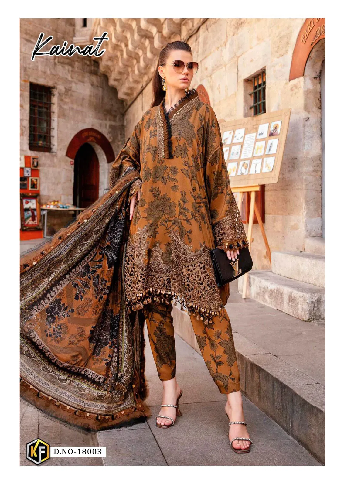 Kainat Vol 18 By Keval Fab Heavy Luxury Lawn Cotton Dress Material Orders In India